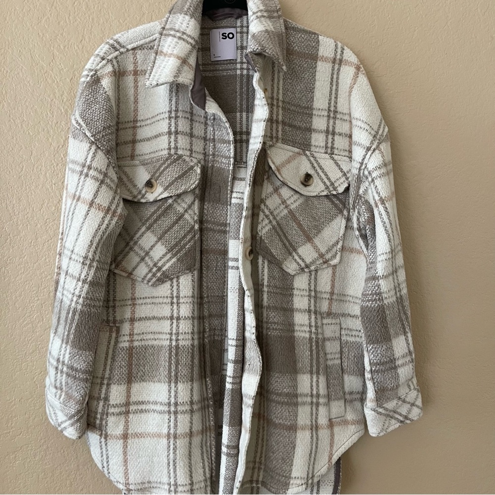 SO Flannel jacket